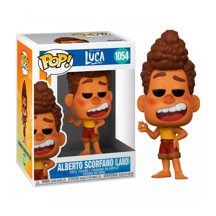 Funko Pop Disney Luca Alberto Scorfano forme terrestre Funko Pop Disney Luca Alberto Scorfano forme terrestre