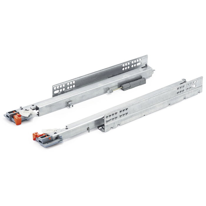 SALICE FUTURA SMOVE Guide télescopique à extraction totale avec fermeture amortie Longueur 450 mm SALICE FUTURA SMOVE Guide télescopique à extraction totale avec fermeture amortie Longueur 450 mm