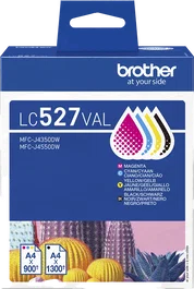 Brother LC527VAL Multipack noir cyan magenta jaune 4 000 pages