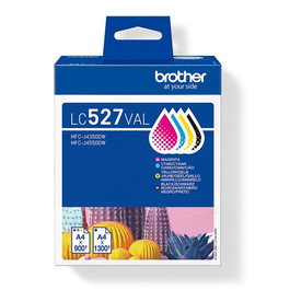 Brother Pack de 4 Cartouches Originales LC527 - Noir, Cyan, Magenta, Jaune - Haute Capacité