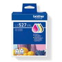 Brother Pack de 4 Cartouches Originales LC527 - Noir, Cyan, Magenta, Jaune - Haute Capacité