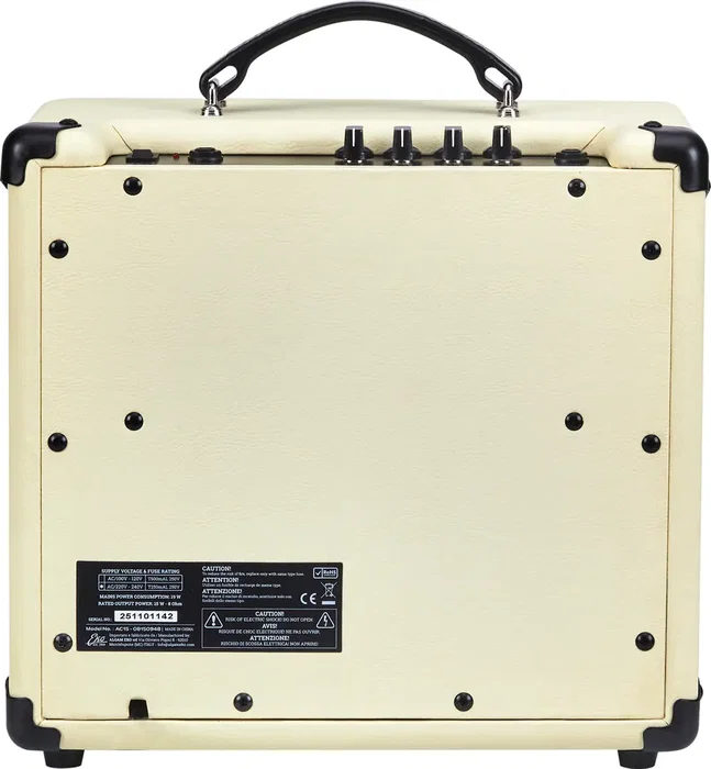 EKO AC15 Amplificateur Acoustique Combo 15W - 1 x 6.5 Pouces - Guitare Acoustique Électrique