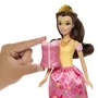 Disney Princess - Belle et ses tenues - Poupée Belle avec 2 tenues et 7 accessoires - Modèle JFJ82