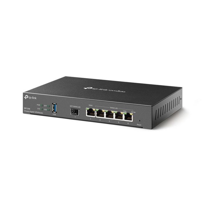Omada ER7206 Routeur VPN Gigabit avec gestion SDN et 5 ports WAN Omada ER7206 Routeur VPN Gigabit avec gestion SDN et 5 ports WAN