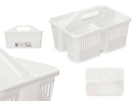 ARTE REGAL Organisateur de nettoyage ASA blanc
