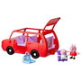 Hasbro Peppa Pig - Grande Voiture de Famille Jouet Rouge - Inclut Figurines Peppa et Evie - Jeu de Rôle pour Enfants 3 ans et plus - Réf. G0541
