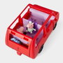 Hasbro Peppa Pig - Grande Voiture de Famille Jouet Rouge - Inclut Figurines Peppa et Evie - Jeu de Rôle pour Enfants 3 ans et plus - Réf. G0541