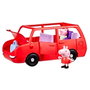 Hasbro Peppa Pig - Grande Voiture de Famille Jouet Rouge - Inclut Figurines Peppa et Evie - Jeu de Rôle pour Enfants 3 ans et plus - Réf. G0541