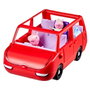 Hasbro Peppa Pig - Grande Voiture de Famille Jouet Rouge - Inclut Figurines Peppa et Evie - Jeu de Rôle pour Enfants 3 ans et plus - Réf. G0541