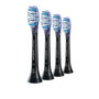 Philips Lot de 4 têtes de brosse Sonicare G3 Premium Gum Care HX9054/88 Noir