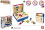 Color Baby - Banc de outils en bois pliable 30 x 30 x 30 cm