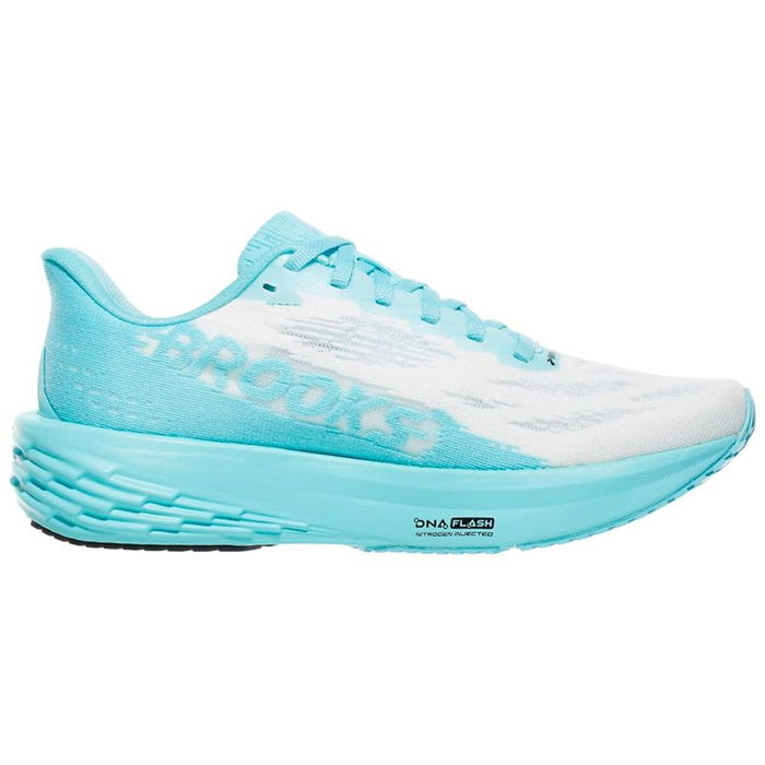 Chaussures de Running pour Adultes Brooks Launch 11 Blanc Bleu clair 39 Chaussures de Running pour Adultes Brooks Launch 11 Blanc Bleu clair 39