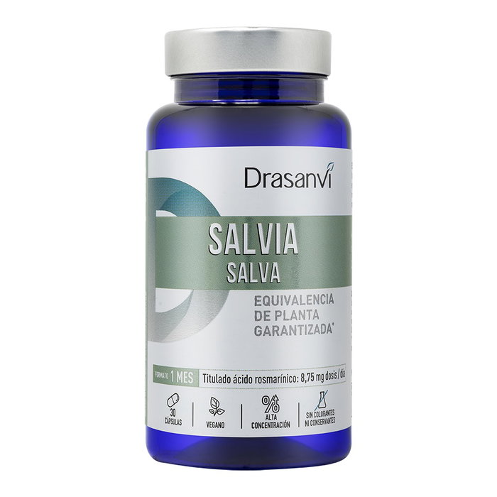 DRASANVI NUTRABASICS SALVIA 30 capsules DRASANVI NUTRABASICS SALVIA 30 capsules