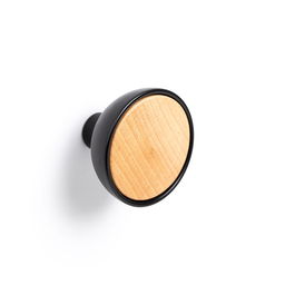 Viefe Percha Bol Ø45 Negro Mate/Haya