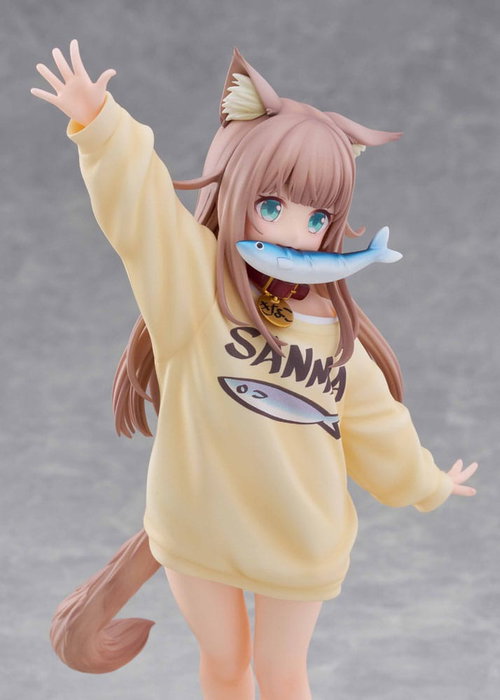 Golden Head My Cat Is a Kawaii Girl Kinako Play With Ver. Statuette 1/6 AmiAmi Limited Edition