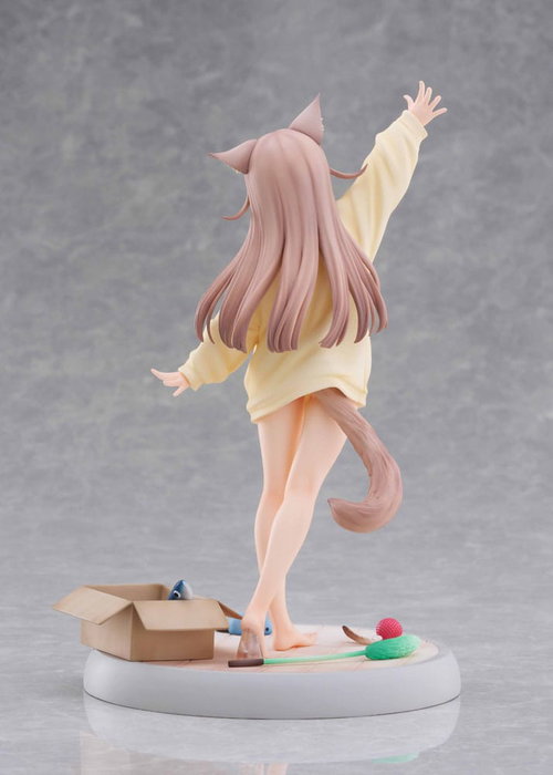Golden Head My Cat Is a Kawaii Girl Kinako Play With Ver. Statuette 1/6 AmiAmi Limited Edition
