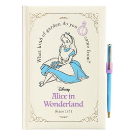 ERIK Cuaderno A5 Premium + Bolígrafo Alicia en el País de las Maravillas Disney