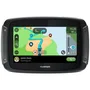 TomTom GPS Moto Rider 550 - Navigateur moto avec écran tactile 4,3 pouces, cartes du monde, trafic en temps réel, alertes de danger et appels mains libres