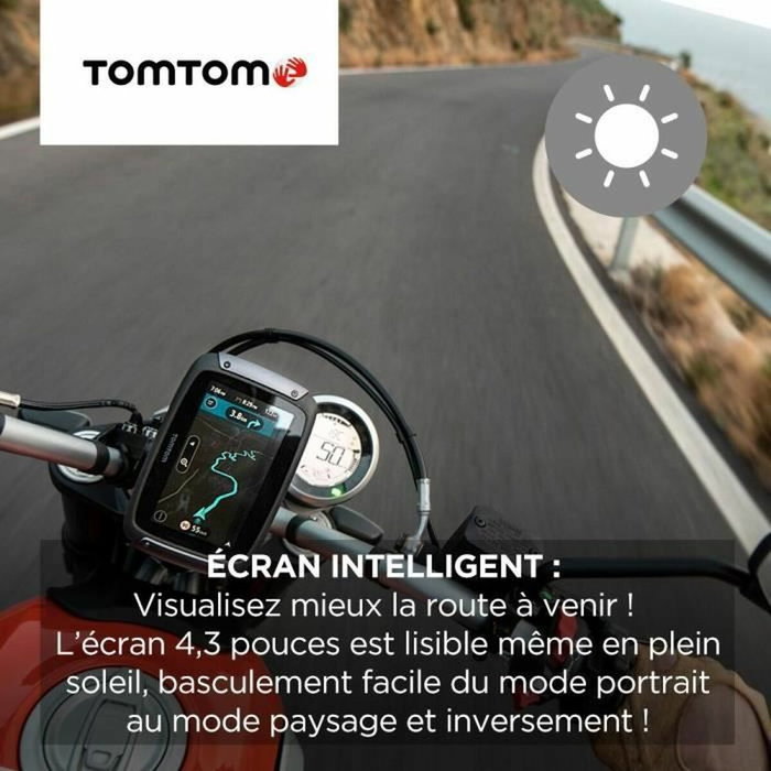 TomTom Rider 550 GPS Moto 4,3 pouces