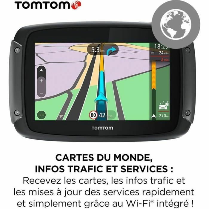 TomTom Rider 550 GPS Moto 4,3 pouces