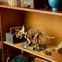 LEGO Jurassic World 77985 - Les fossiles de Dinosaures : Le Tricératops - Maquette de squelette pour adulte, 1154 pièces