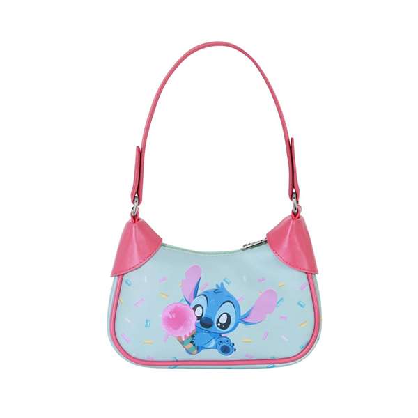 Disney Lilo & Stitch Karactermania Sac bandoulière élégant et occasion 8 x 21,5 x 14,5 cm - PVC et polyester