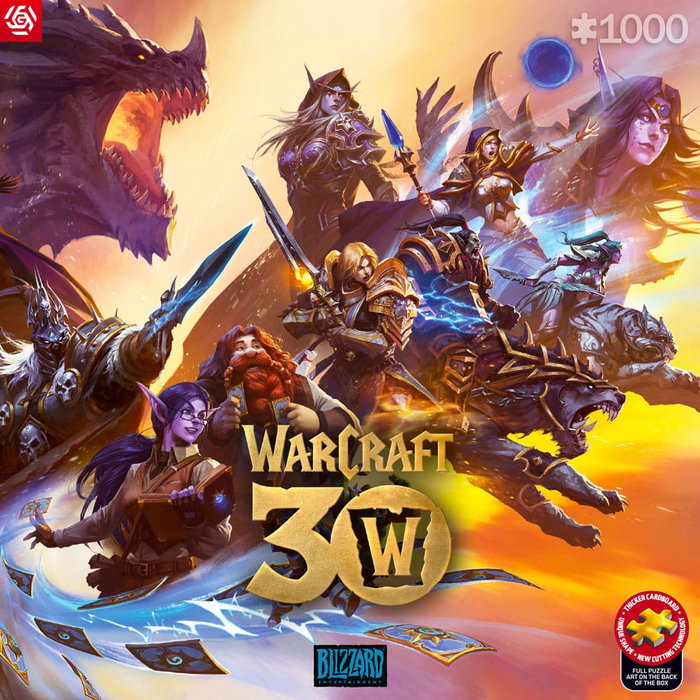 World of Warcraft Puzzle 30th Anniversary (1000 pièces) World of Warcraft Puzzle 30th Anniversary (1000 pièces)