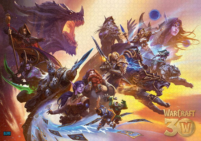 World of Warcraft Puzzle 30th Anniversary (1000 pièces) World of Warcraft Puzzle 30th Anniversary (1000 pièces)
