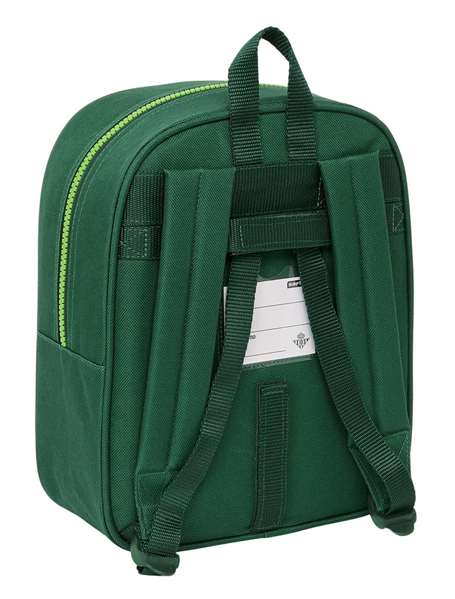 Safta Sac à dos de garderie imperméable Real Betis Balompié, adapté au chariot, 22 x 27 x 10 cm Safta Sac à dos de garderie imperméable Real Betis Balompié, adapté au chariot, 22 x 27 x 10 cm