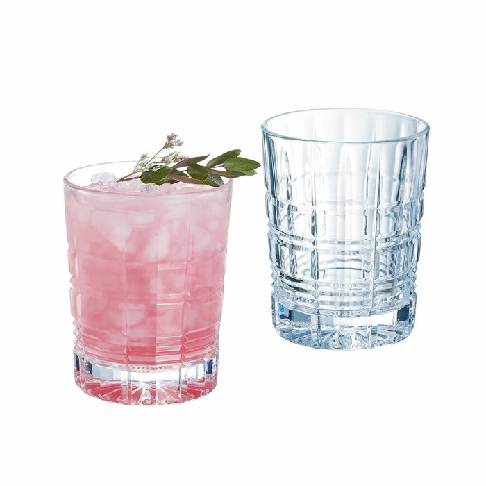 Arcoroc Verres Bas Brixton 35 cL, Lot de 6 en Verre Transparent