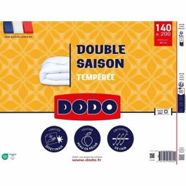 Dodo Couette Tempérée Double Saisons 300 g/m² - 140 x 200 cm - Blanc