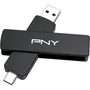 PNY DUO LINK V3 Clé USB 3.2 1 To OTG avec connecteurs Type-C et Type-A, vitesses jusqu'à 1000 Mo/s