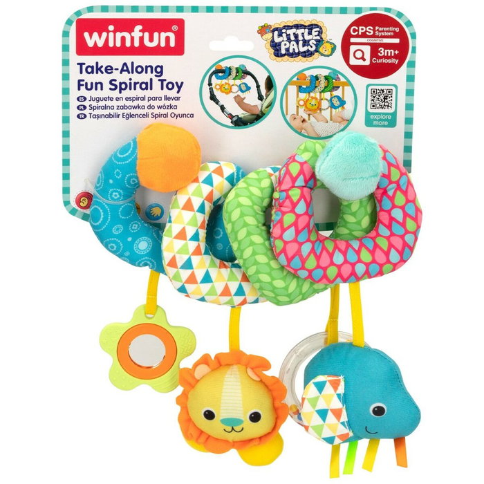 Hochet Winfun 20 x 20 x 9 cm (6 Unités) Hochet Winfun 20 x 20 x 9 cm (6 Unités)