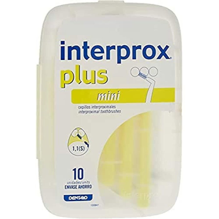 Interprox INTERPROX PLUS mini 1,1 mm Jaune, 10 unités