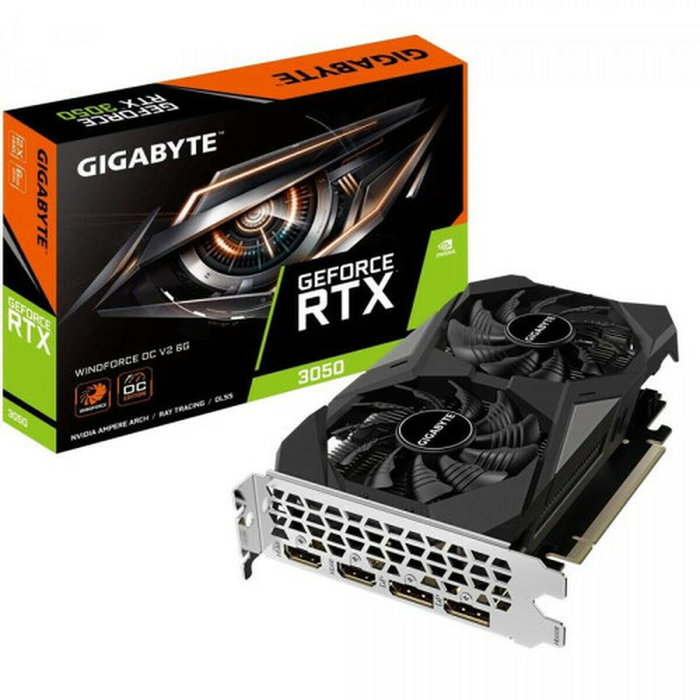 Carte Graphique Gigabyte GV-N3050WF2OCV2-6GD Nvidia GeForce RTX 3050 6 GB GDDR6
