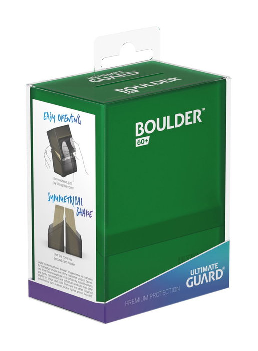 Ultimate Guard Boulder Deck Case 60+ Emerald