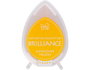 Tsukineko BRILLIANCE Tampon encreur Jaune tournesol effet nacré