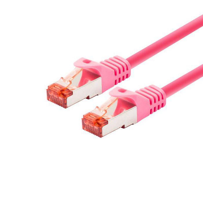 LOGON PROFESSIONAL Câble patch S/FTP PIMF 0.25 m - Cat6 - Magnéda - Configuration 1:1 avec protection anti-torsion LOGON PROFESSIONAL Câble patch S/FTP PIMF 0.25 m - Cat6 - Magnéda - Configuration 1:1 avec protection anti-torsion