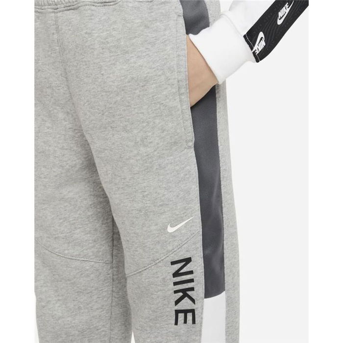 Pantalon de Sport pour Enfant Nike NSW HYBRID FLC BB Gris