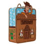 Loungefly Sac à dos Woody 30th Anniversary Toy Story Disney Pixar 28 cm en cuir synthétique avec son et effet brillant dans le noir