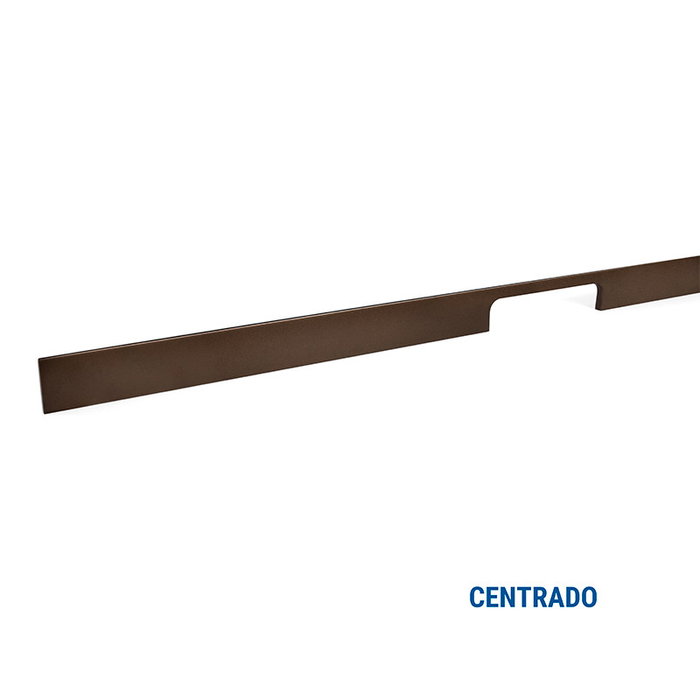 Viefe Peak Tirador Aluminium Marron Metaliz 768mm - Entraxe 768mm Viefe Peak Tirador Aluminium Marron Metaliz 768mm - Entraxe 768mm