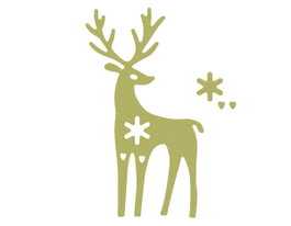 Misskuty Troquel fin ZAG Noël renne