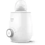 Philips Avent Chauffe-biberon Électrique - Technologie Bain Marie - Réchauffage Uniforme en 3 min - Minuterie et Arrêt Automatique - Compatible Tous Biberons