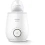 Philips Avent Chauffe-biberon Électrique - Technologie Bain Marie - Réchauffage Uniforme en 3 min - Minuterie et Arrêt Automatique - Compatible Tous Biberons