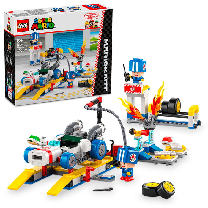 LEGO Super Mario : Garage de Toad Mario Kart (72035) LEGO Super Mario : Garage de Toad Mario Kart (72035)