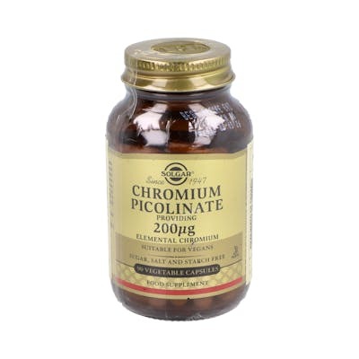 Solgar Picolinate de Chrome 200 µg, 90 capsules