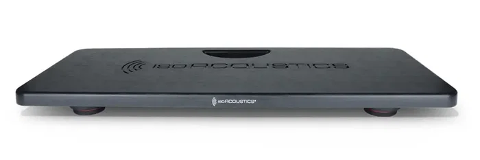 IsoAcoustics Stage 1 Board – Plateforme d'isolation portable pour amplificateurs guitare/basse, claviers et subwoofers