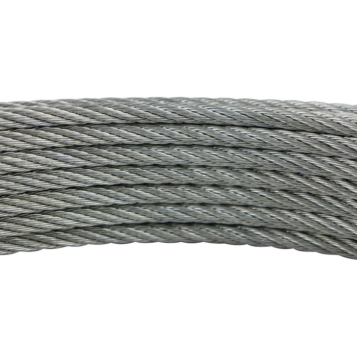 WOLFPACK LINEA PROFESIONAL Câble en acier galvanisé 4 mm, 25 m
