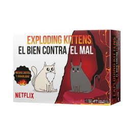 Asmodee Exploding Kittens Le Bien contre le Mal Jeu de Cartes