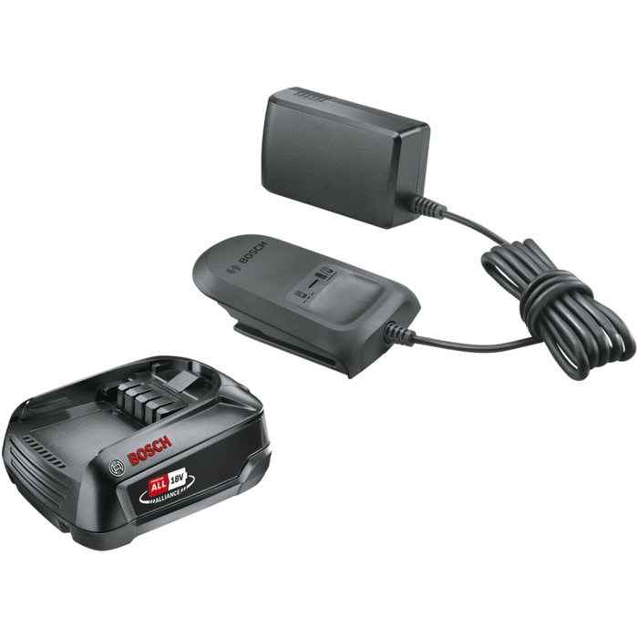 Bosch Pack Batterie 18V 2,5 Ah et Chargeur AL 18V-20 POWER FOR ALL 18V